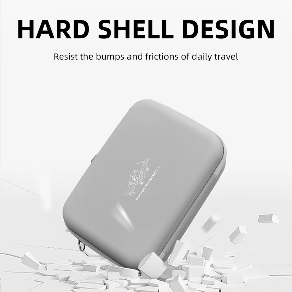 Drone Hard Shell Case - Чехол-сумка из искусственной кожи с противоударным