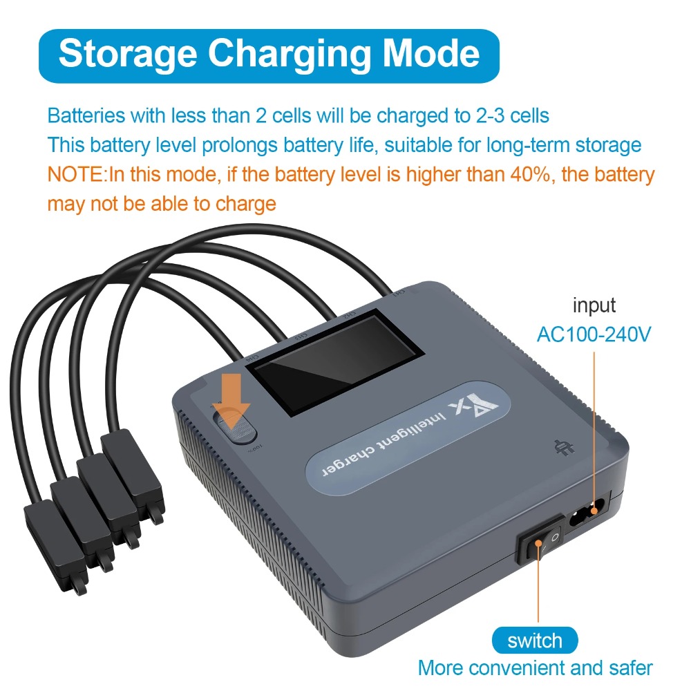 Зарядное устройство 6-в-1 с ци – обзор и цена Drone Charging Hub