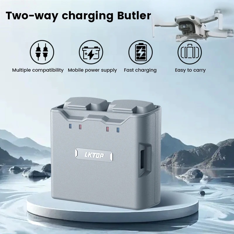 Для дрона DJI Mini 4K/Mini 2:  – обзор и цена Drone Charging Hub
